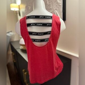 ♥️ Betsey Johnson Red Top with‎ Strappy Back